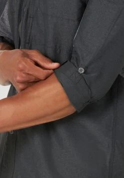 Wrangler All Terrain Gear Mixed Materials Shirt - Camisa - Black -Wrangler 43dc8593cfca448f860151d0102c74e5