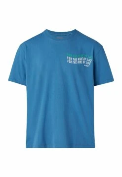 Wrangler Slogan Tee - Camiseta Estampada - Deep Water -Wrangler 465e6fbea5614bfca6c48b44a7fe4ba0