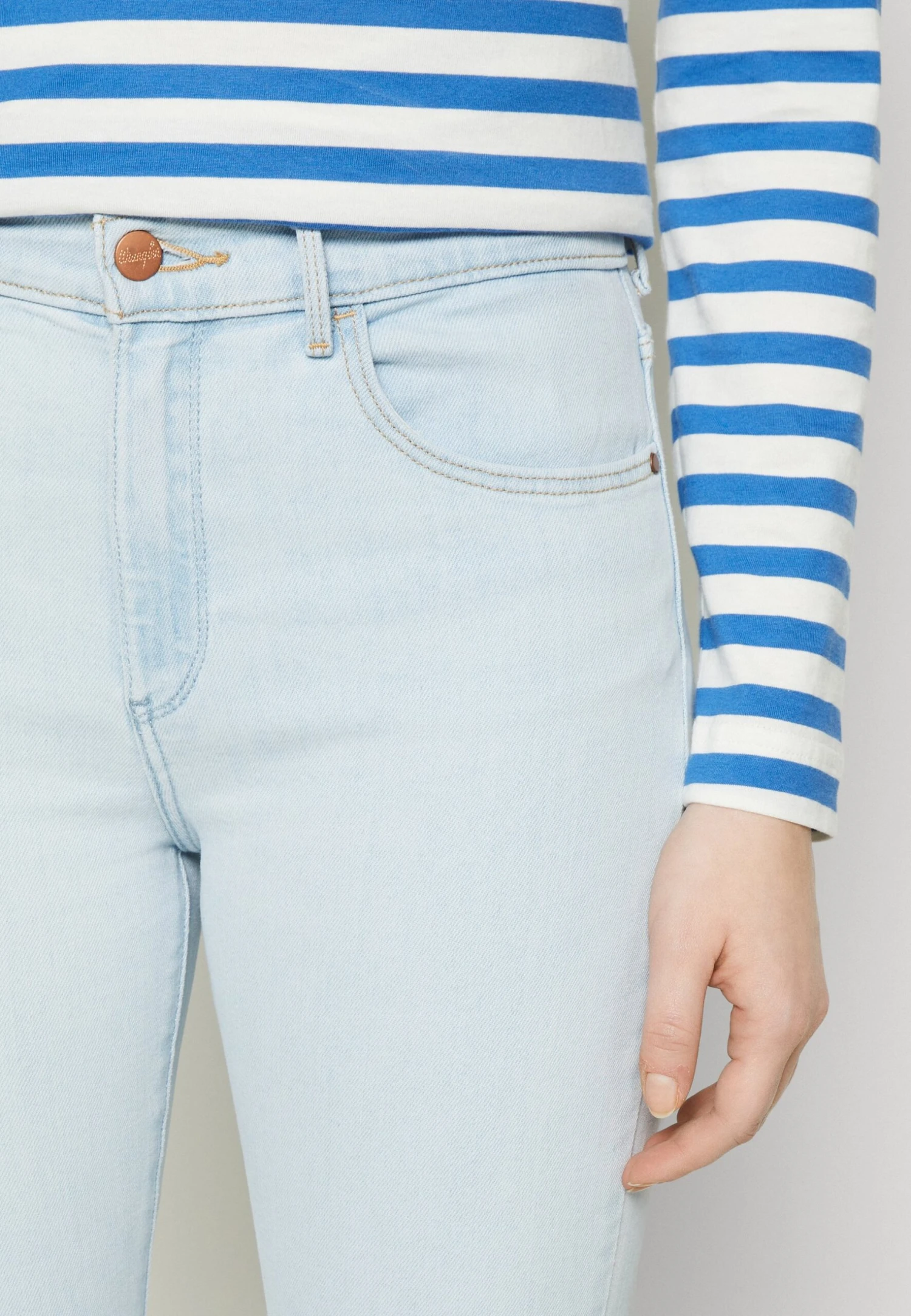 Wrangler High Skinny - Vaqueros Pitillo - Beach Bum 8 Wrangler High Skinny - Vaqueros Pitillo - Beach Bum - Imagen 6