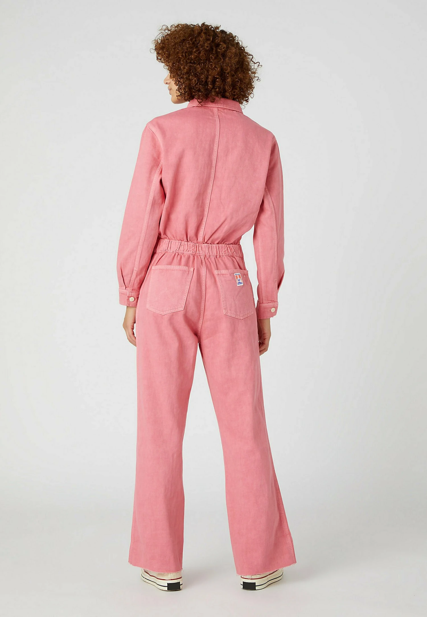 Wrangler Cj Kick Flare Coverall - Mono - Desert Rose 4 Wrangler Cj Kick Flare Coverall - Mono - Desert Rose - Imagen 2