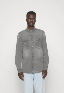 Wrangler Western- Camisa - Black Authentic 11 Wrangler Western- Camisa - Black Authentic -Wrangler 4b11fad5b4b147b8b7405dc5d017a703