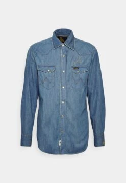 Wrangler Leon - Camisa - Washed Indigo 14 Wrangler Leon - Camisa - Washed Indigo -Wrangler 4b2fcb9819b24fb7a1cd3b0e970b16ec