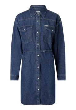 Wrangler Vestido Vaquero - Dark Indigo -Wrangler 4c8bd0c38deb460693011d3dc3d4e76b