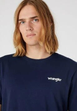 Wrangler 2Pack- Camiseta Básica - Real Navy -Wrangler 4cb668e004e94c2da60afacabeac46a5