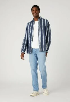 Wrangler Camisa - Navy -Wrangler 4d4bf3e15979459e94d1635aa6565dd3