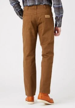 Wrangler Texas - Pantalones - Saddle Brown -Wrangler 4ed483837e0045d0a3cb899651c3041b