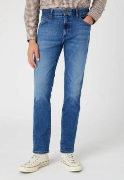 Wrangler Larston - Vaqueros Rectos - Rough Rided