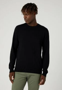 Wrangler Crewneck - Jersey De Punto - Black