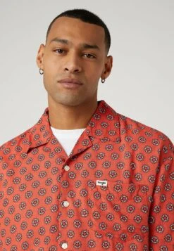Wrangler Resort - Camisa - Light Red -Wrangler 52bf1a45864e451c9b985caac594053a