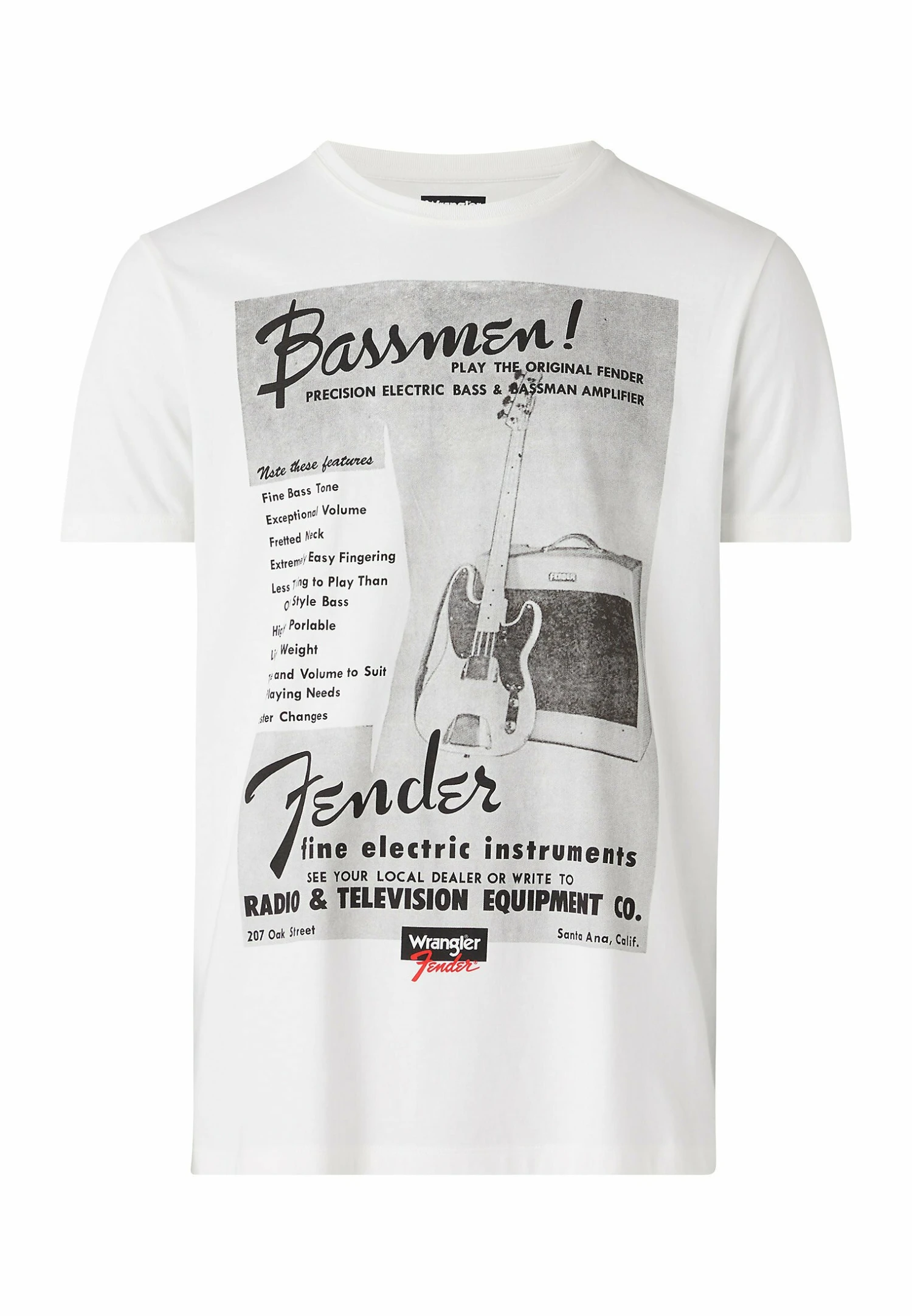 Wrangler Bassmen - Camiseta Estampada - Worn In White 7 Wrangler Bassmen - Camiseta Estampada - Worn In White - Imagen 5