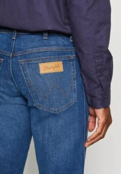 Wrangler Texas - Vaqueros Rectos - Leon Blue -Wrangler 55fc9445ad8d4e6ab3a669f44f556119