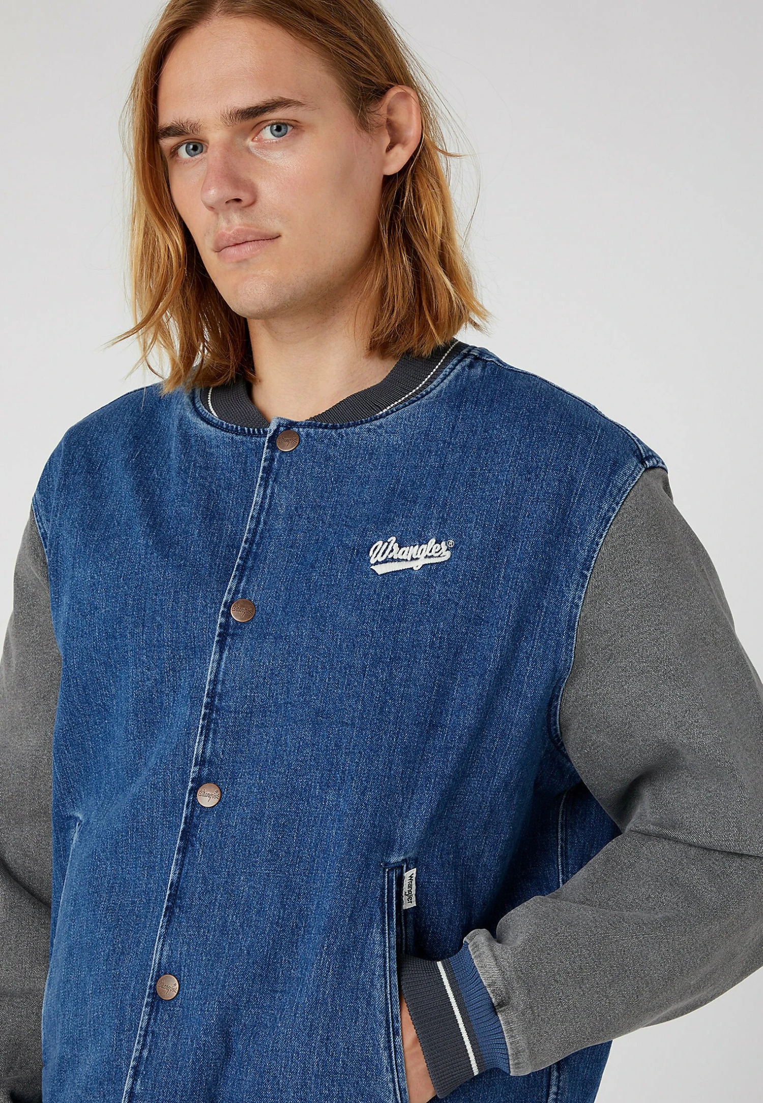 Wrangler Baseball- Chaqueta Vaquera - Easy Indigo 6 Wrangler Baseball- Chaqueta Vaquera - Easy Indigo - Imagen 4