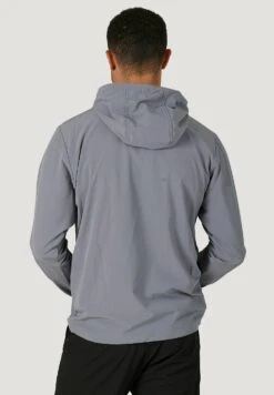 Wrangler Mixed Material - Jersey Con Capucha - Quiet Shade -Wrangler 5af5151303f044d8b3f82f2d456e9f1f