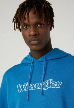 Wrangler Graphic Hoodie - Jersey Con Capucha - Deep Water -Wrangler 5bc7c3c93aed45d28ef0ee4bec0bafa4