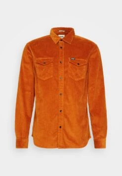 Wrangler Two Flap Pocket Shirt - Camisa - Nutmeg Brown -Wrangler 5cda5de918b04bb0843dbe186f94d30c