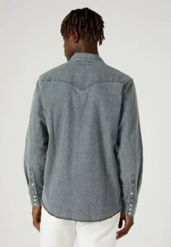 Wrangler Heritage - Camisa - Washed Black -Wrangler 5eb2700d5c44496bb84657dc364e02e7