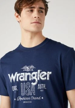 Wrangler Americana Tee - Camiseta Estampada - Navy 10 Wrangler Americana Tee - Camiseta Estampada - Navy -Wrangler 5f1569d6c4864933b8d6b0654608c59a