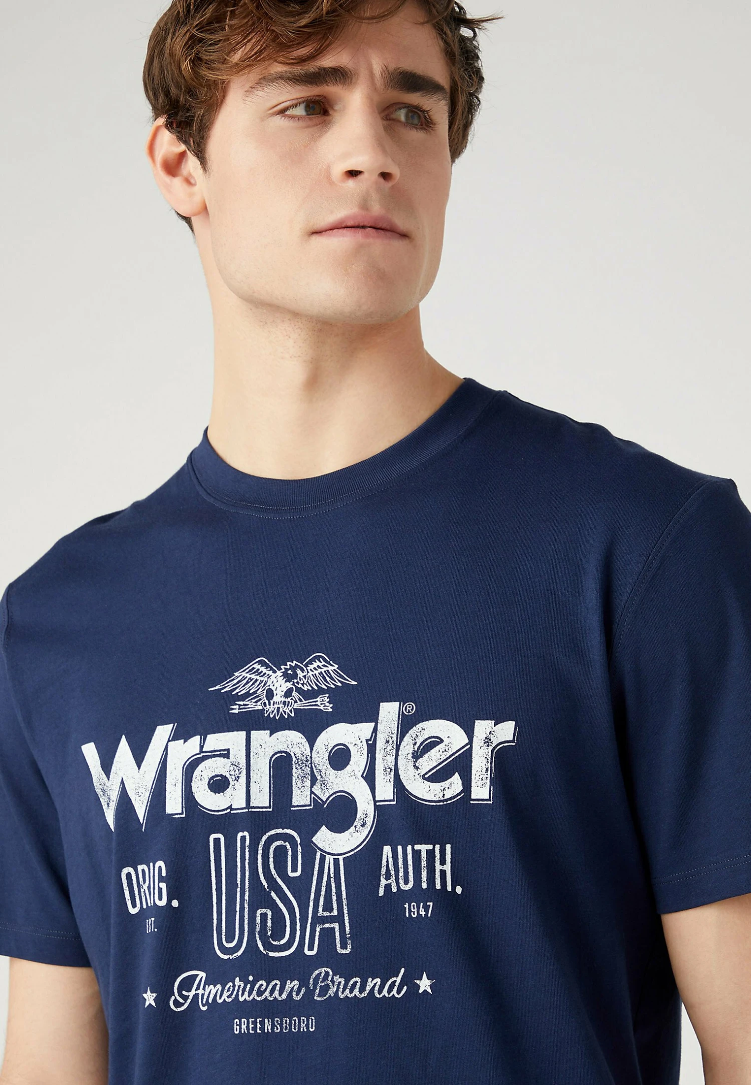 Wrangler Americana Tee - Camiseta Estampada - Navy 6 Wrangler Americana Tee - Camiseta Estampada - Navy - Imagen 4