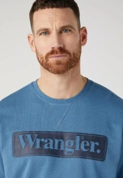 Wrangler Seasonal Crew - Sudadera - Captains Blue -Wrangler 601ad3aea4634207a5200f94b0d28c58