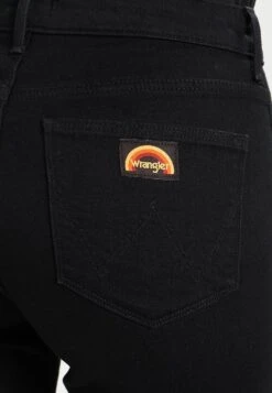 Wrangler Flare - Pantalones - Retro Black -Wrangler 601b0b6a93724a26883600454131b945