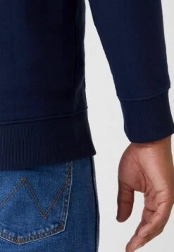 Wrangler Sign Off- Sudadera Con Cremallera - Navy -Wrangler 6116f112b686429d9a4aeb923fdb3c35