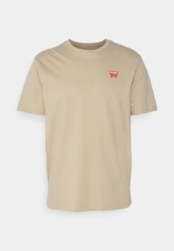 Wrangler Sign Off Tee - Camiseta Básica - Chinchilla -Wrangler 620b499cf05a4925b3c1ca3d87be2cd1