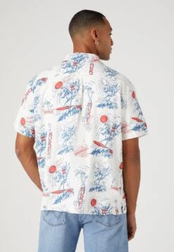 Wrangler 1 Pkt Resort- Camisa - Worn White -Wrangler 62d24897bcb04c0c96afaff67684ffa2