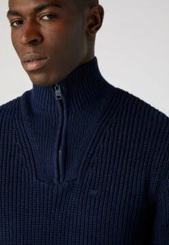 Wrangler Half Zip - Jersey De Punto - Navy 9 Wrangler Half Zip - Jersey De Punto - Navy -Wrangler 652fbac9b9f84108b1e9bf819de42ef7