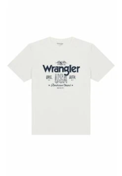 Wrangler Americana Tee - Camiseta Estampada - Worn White 11 Wrangler Americana Tee - Camiseta Estampada - Worn White -Wrangler 657cfd0c80714ce2a03bc41dc6a7c576