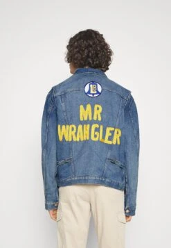 Wrangler 124Mj Leon Bridges - Chaqueta Vaquera - Worn Indigo -Wrangler 667b5406f53e4f9284c6c48d2b18bdbd