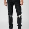 Wrangler Larston - Vaqueros Slim Fit - Bass Black