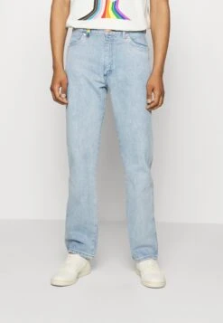 Wrangler Unisex - Vaqueros Rectos - Light Blue
