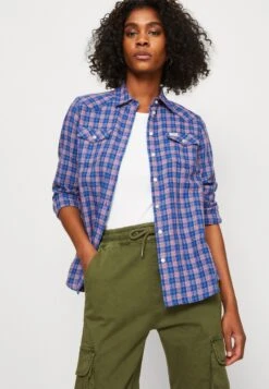 Wrangler Western Shirt - Camisa - Nautical Blue 11 Wrangler Western Shirt - Camisa - Nautical Blue -Wrangler 6dc953a5328b47c1af87840a96d0777f