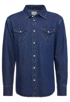 Wrangler 27Mw - Camisa - Dark Blue 10 Wrangler 27Mw - Camisa - Dark Blue -Wrangler 6eef3200aefb4466bf9378086308f230