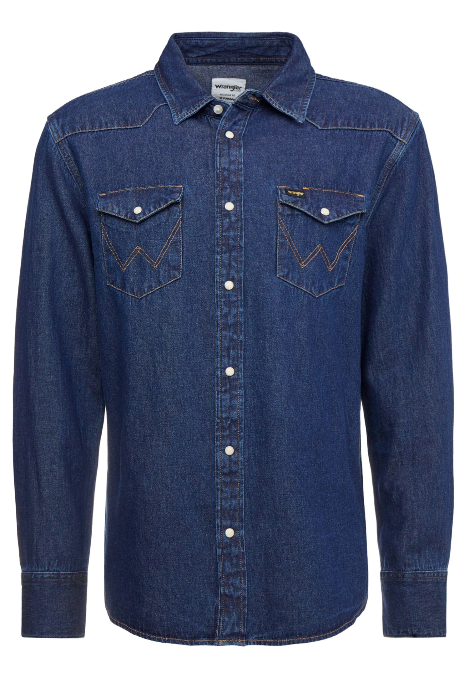 Wrangler 27Mw - Camisa - Dark Blue 6 Wrangler 27Mw - Camisa - Dark Blue - Imagen 4