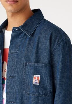 Wrangler Chore Jacket - Camisa - Hemp Denim -Wrangler 70449d6b51194331b12b58037b86b6af
