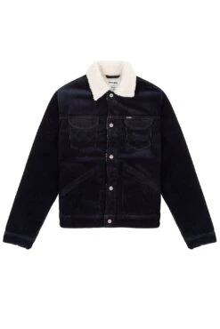 Wrangler Sherpa - Chaqueta Vaquera - Navy -Wrangler 7193ee81c0894b2fb8460158eca3bde1