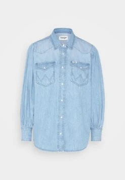 Wrangler Balloon Sleeve Shirt - Camisa - Scare Crow​ -Wrangler 71dbb710ee8047e2af6ec93b84f6ff19