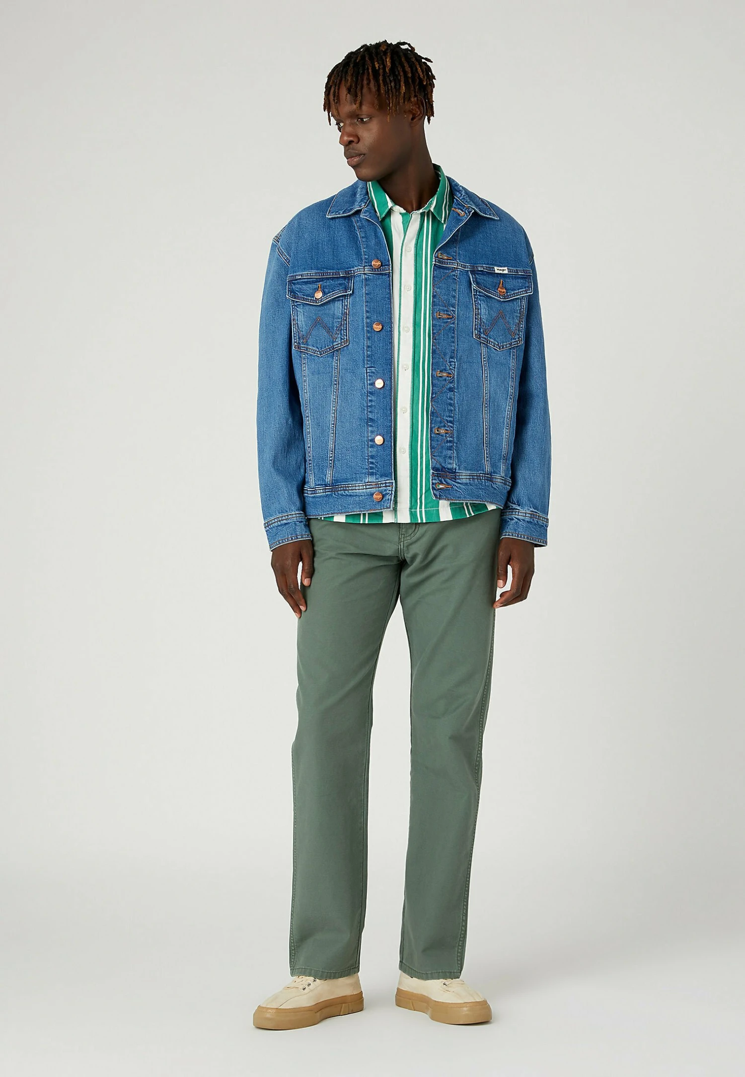 Wrangler Camisa - Leprechaun Green 4 Wrangler Camisa - Leprechaun Green - Imagen 2