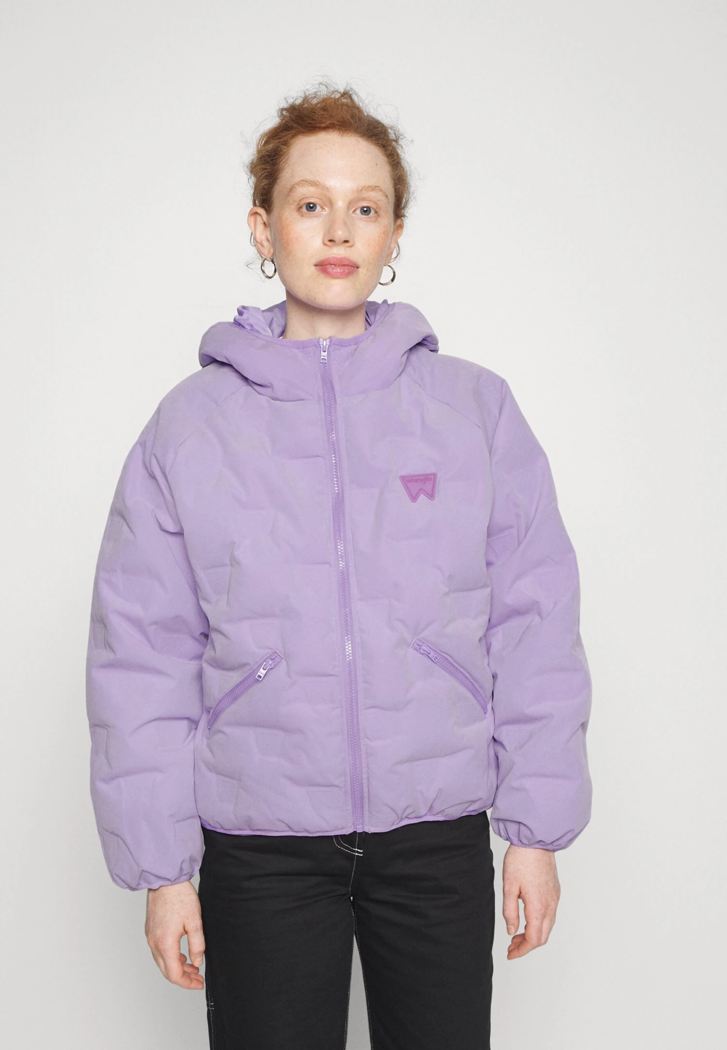 Wrangler Logo Puffer - Chaqueta De Invierno - Bougainville Purple 3 Wrangler Logo Puffer - Chaqueta De Invierno - Bougainville Purple