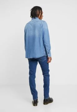 Wrangler Vaqueros Rectos - Blue Denim -Wrangler 75306c590f54443292cc20cf2d74fe87