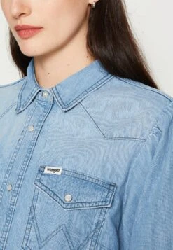 Wrangler Balloon Sleeve Shirt - Camisa - Scare Crow​ -Wrangler 75df4cf8acfc4294a7e0bd5203052547