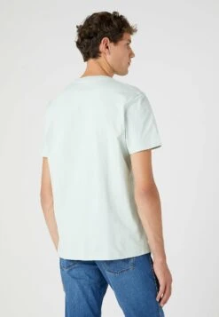 Wrangler Pocket- Camiseta Básica - Surf Spray -Wrangler 76edd04c4cc6456bac8295f05f29c80c