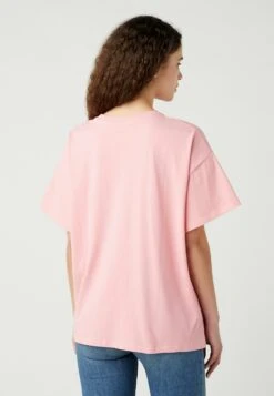 Wrangler Girlfriend - Camiseta Estampada - Sick Pink -Wrangler 7733326f9aad4a289f7d2b2f46d743db