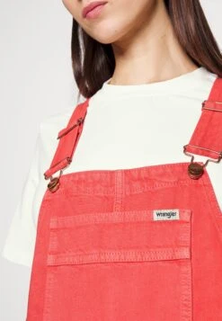 Wrangler Casey Jones Flare Overall - Peto - Poppy Red -Wrangler 7993c7e841314fb8be30012a69a85118