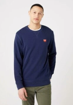 Wrangler Sign Off Crew - Sudadera - Navy