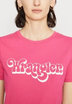 Wrangler Regular Tee - Camiseta Estampada - Fuchsia Rose -Wrangler 7c2d532354214d0886ce8b301327f47d