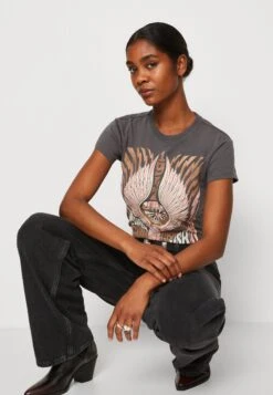 Wrangler Shrunken Band Tee - Camiseta Estampada - Magnet 11 Wrangler Shrunken Band Tee - Camiseta Estampada - Magnet -Wrangler 7c65befe246b4f709f9eebc399637009