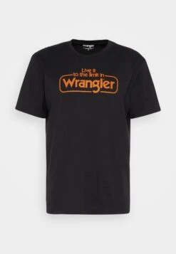 Wrangler Tee - Camiseta Estampada - Black -Wrangler 7c66d7442a804fb291a4ec041a24f6fa