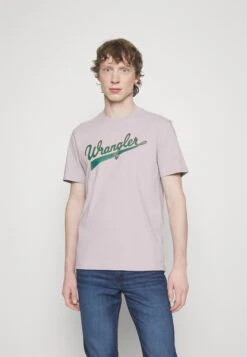 Wrangler Branded Tee - Camiseta Estampada - Thistle Purple